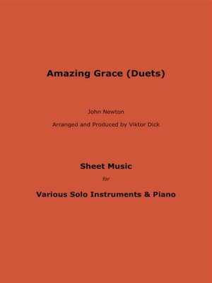 cover image of Amazing Grace (Duets)
